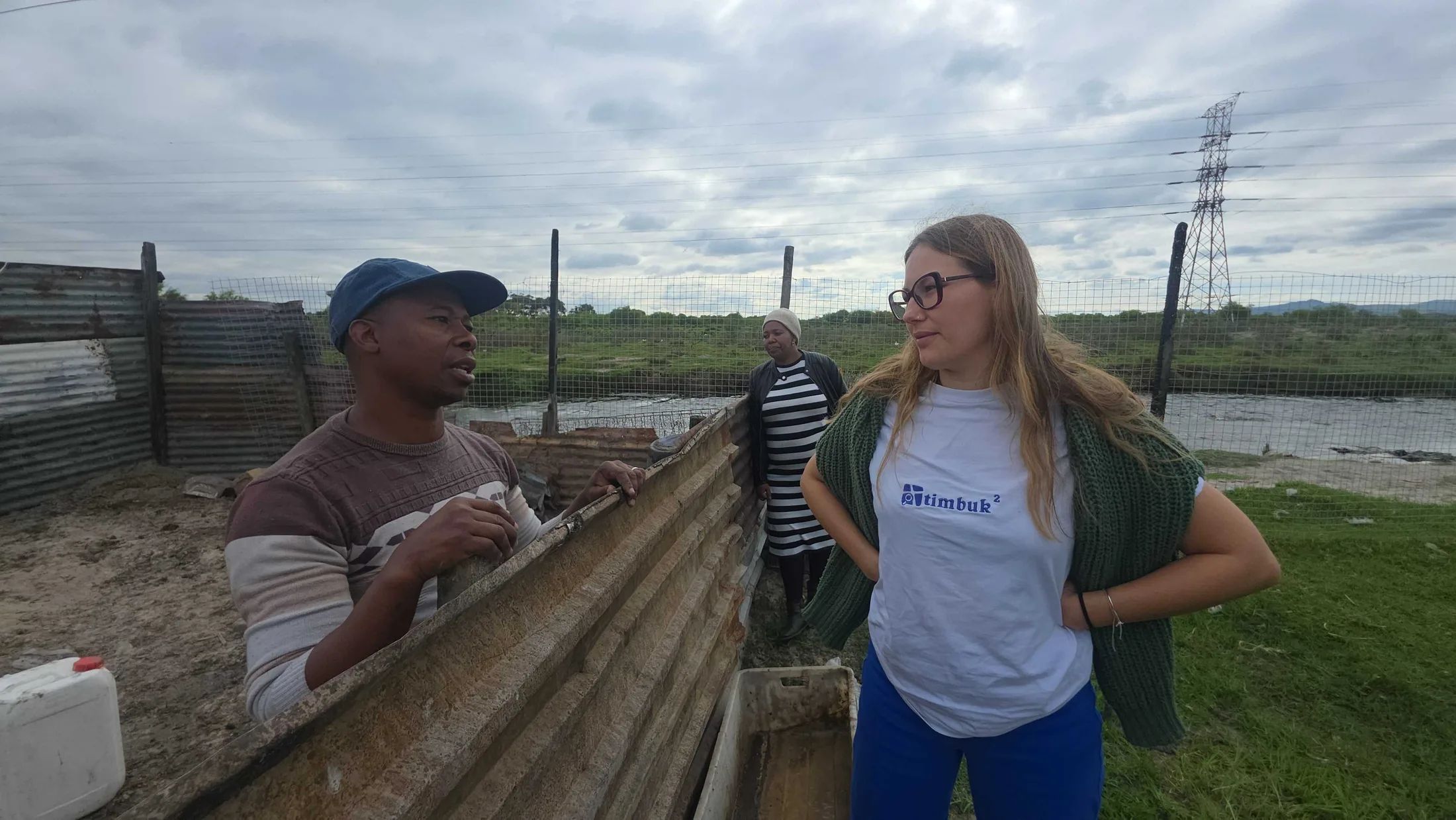 FOONA contributors verifying observed conditions in Cape Town